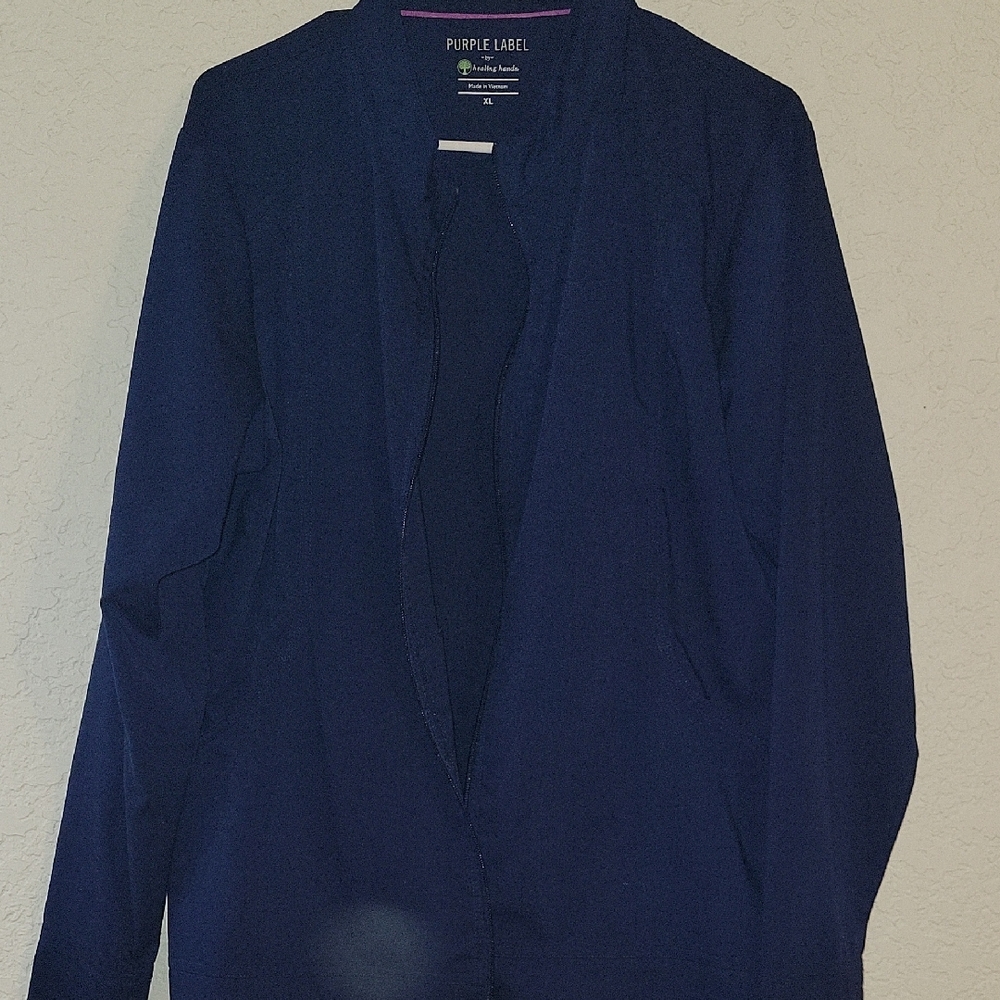 Healing Hands Navy Blue Jacket